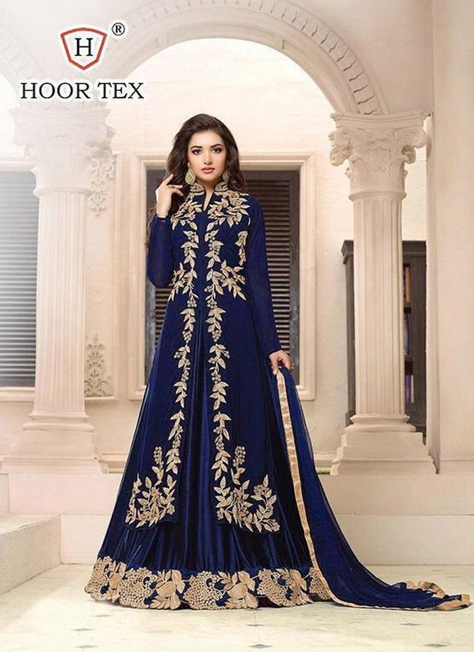 HOOR TEX KHITAB VOL-3 Latest fancy wedding Wear Heavy Georgette Embroidery Work pakistani salwar suit Collction